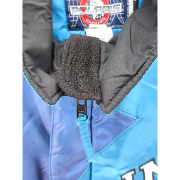 VINTAGE Polaris Jacket XL Indy Snowmobile Racing Bomber Coat Thermoloft - Picture 10 of 13